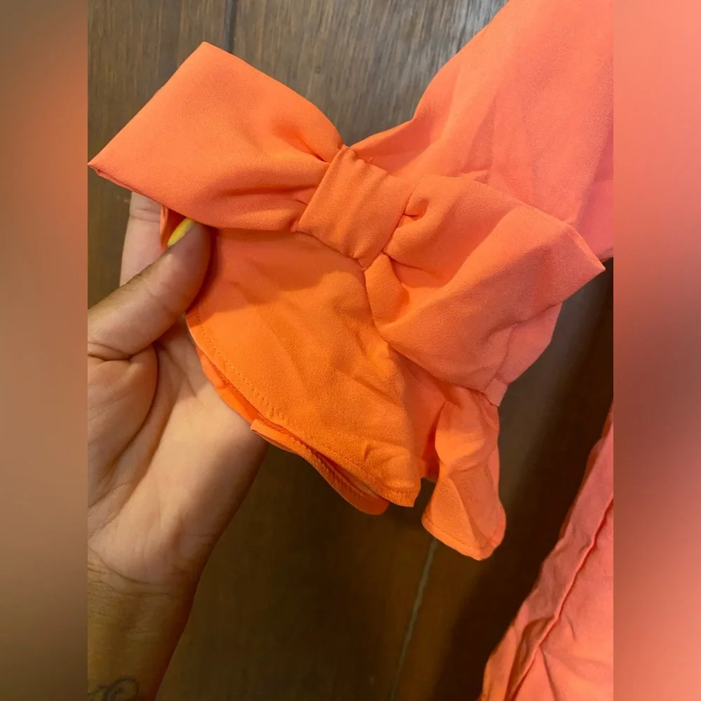 🔴Gymboree Peach Dress NWT